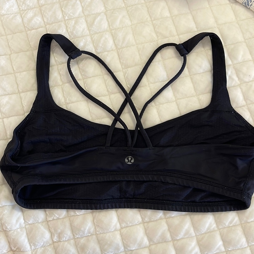 Lululemon Black Sports Bra